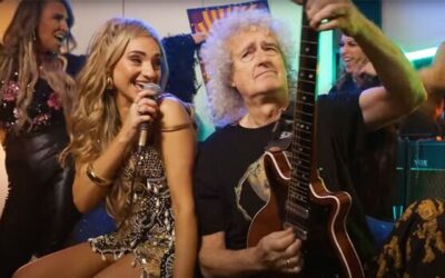 Brian May Comparte Tribuna Con Talia En Un Nuevo Video