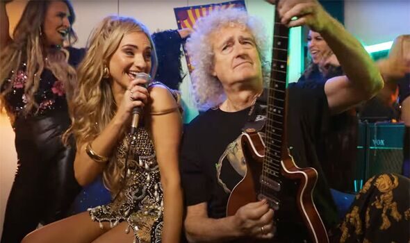 Brian May Comparte Tribuna Con Talia En Un Nuevo Video